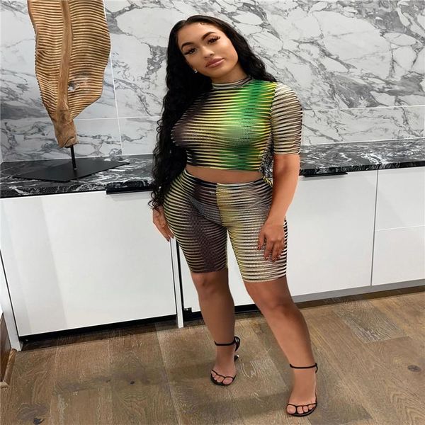 women's tracksuits green o neck short sleeve bro and tight club party lady fashion, Gray
women's tracksuits green o neck short sleeve bro and tight club party lady fashion, Gray