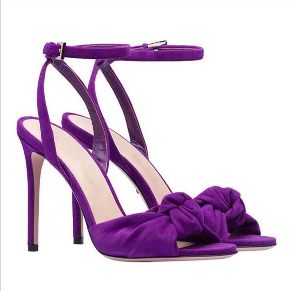 sandals 2021 fashion knotted lady classical design purple red black women stiletto heel summer elegant female banquet shoes
sandals 2021 fashion knotted lady classical design purple red black women stiletto heel summer elegant female banquet shoes