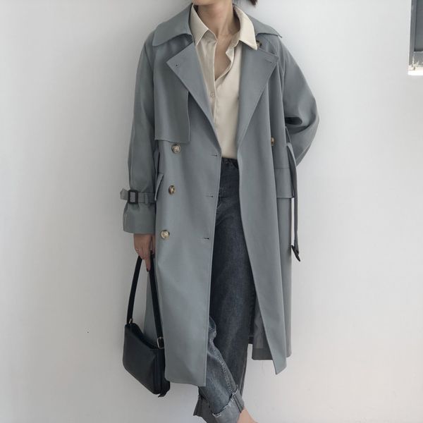 women's trench coats autumn winter double breasted woman coat for women wide waisted knee-length long chic elegant korean clothes, Tan;black
women's trench coats autumn winter double breasted woman coat for women wide waisted knee-length long chic elegant korean clothes, Tan;black