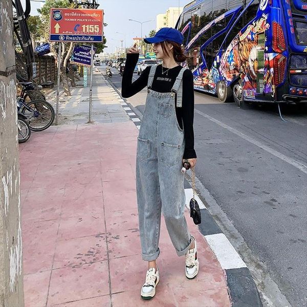 pants suspender spring and autumn women jean cropped denim pantalones vaqueros mujer, Blue
pants suspender spring and autumn women jean cropped denim pantalones vaqueros mujer, Blue