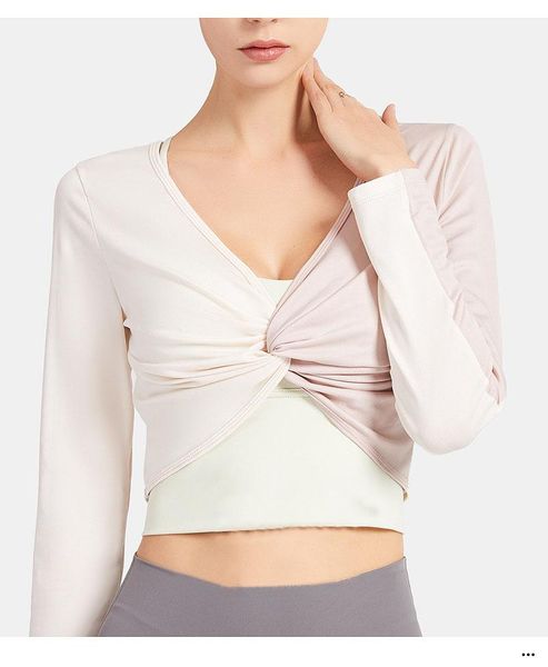 yoga outfit loose clothes fitness sport shirt women blouse wear on both sides workout running long sleeve femme gym sports top
yoga outfit loose clothes fitness sport shirt women blouse wear on both sides workout running long sleeve femme gym sports top