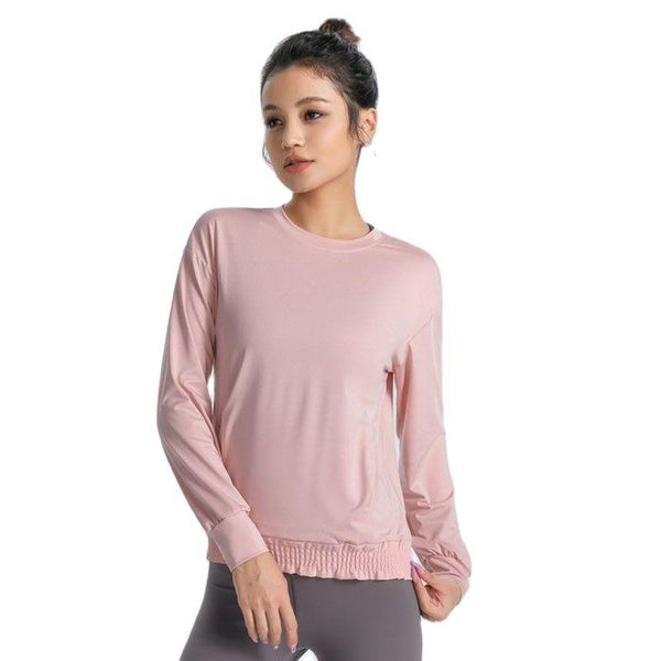 yoga outfit autumn women sports sweater running t-shirts loose long sleeve quick dry breathable gym fitness workout clothes
yoga outfit autumn women sports sweater running t-shirts loose long sleeve quick dry breathable gym fitness workout clothes