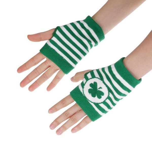 five fingers gloves women' figerless 2021 trend irish st. patrick' day shamrock striped party thick warm men women, Blue;gray
five fingers gloves women' figerless 2021 trend irish st. patrick' day shamrock striped party thick warm men women, Blue;gray