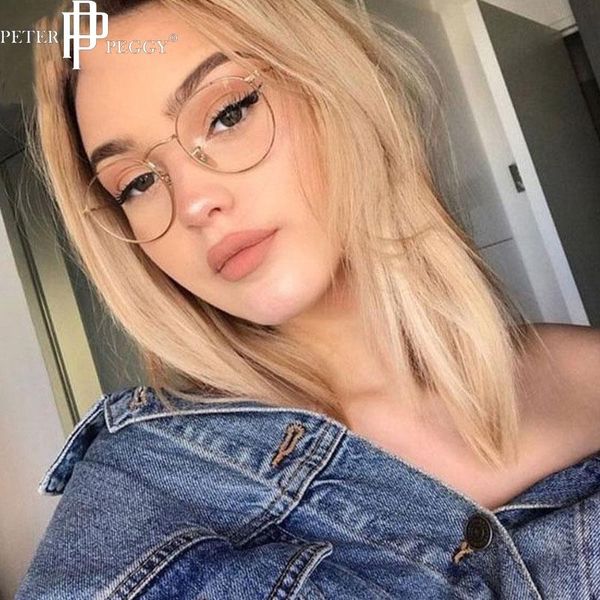fashion sunglasses frames round eyeglasses women optical prescription glasses frame transparent lens eyewear luxury designer unisex, Black
fashion sunglasses frames round eyeglasses women optical prescription glasses frame transparent lens eyewear luxury designer unisex, Black