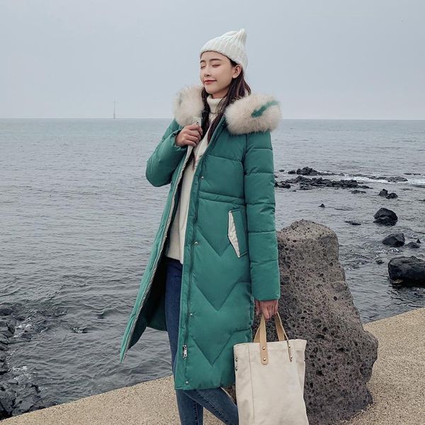winter korean long slim jacket women outwear fur collar hooded parka female warm coat thicken manteau femme hiver women's jackets, Black;brown
winter korean long slim jacket women outwear fur collar hooded parka female warm coat thicken manteau femme hiver women's jackets, Black;brown