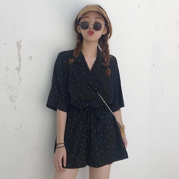 women's jumpsuits & rompers wholesale 2021 spring summer autumn selling fashion netred casual 2pieces set suit bp62, Black;white
women's jumpsuits & rompers wholesale 2021 spring summer autumn selling fashion netred casual 2pieces set suit bp62, Black;white