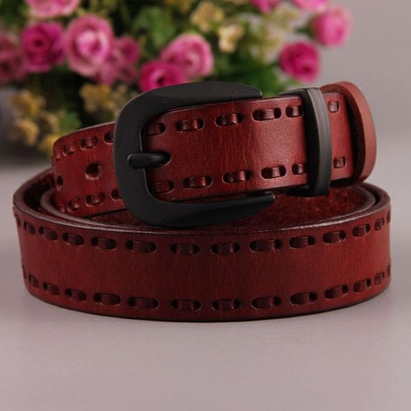 belts korean wild pin buckle female casual belt personality genuine leather braided waistband for jeans pants waist strap fashion, Black;brown
belts korean wild pin buckle female casual belt personality genuine leather braided waistband for jeans pants waist strap fashion, Black;brown