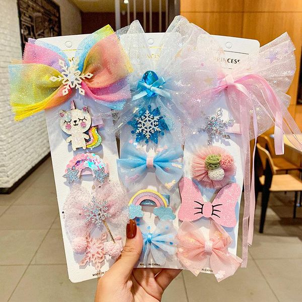 hair accessories 5pcs/set girls cute cartoon snowflake flower hairpins kids lovely decorate clips bow barrettes fashion, Slivery;white
hair accessories 5pcs/set girls cute cartoon snowflake flower hairpins kids lovely decorate clips bow barrettes fashion, Slivery;white
