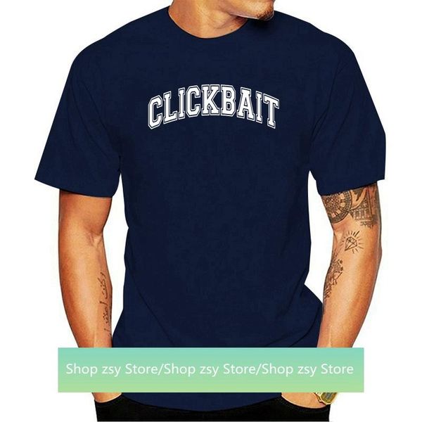 men's t-shirts clickbait by david dobrik black t-shirt adults casual tee shirt, White;black
men's t-shirts clickbait by david dobrik black t-shirt adults casual tee shirt, White;black