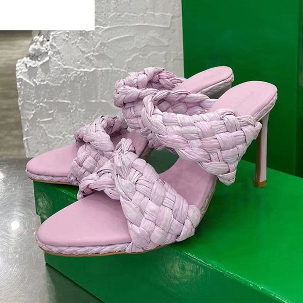 sandals 2021 lafite grass braided slippers woman thin high heel hand woven summer sweety color party dress shoes female g6pm, Black
sandals 2021 lafite grass braided slippers woman thin high heel hand woven summer sweety color party dress shoes female g6pm, Black