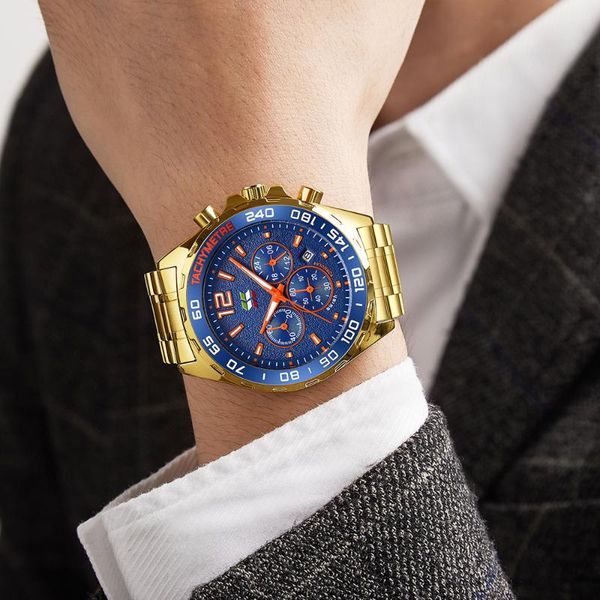 wristwatches swish fashion golden men watch waterproof date clocks sport watches mens quartz wristwatch relogio masculino, Slivery;brown
wristwatches swish fashion golden men watch waterproof date clocks sport watches mens quartz wristwatch relogio masculino, Slivery;brown