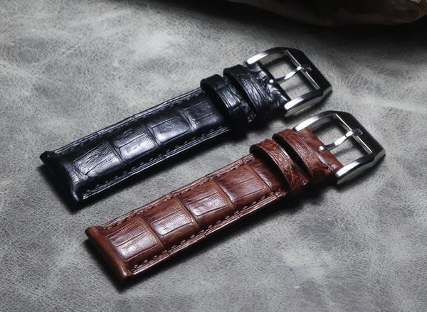 watch bands handmade crocodile skin straps 20 21 22mm high-end genuine leather watchbands alligator black brown men's universal belt
watch bands handmade crocodile skin straps 20 21 22mm high-end genuine leather watchbands alligator black brown men's universal belt