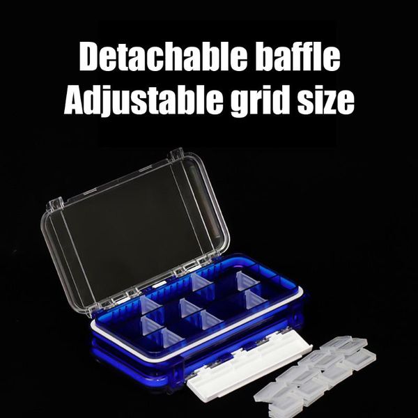 fishing accessories double sided box multi-compartment lures hooks storage bait fishhook organizer case
fishing accessories double sided box multi-compartment lures hooks storage bait fishhook organizer case