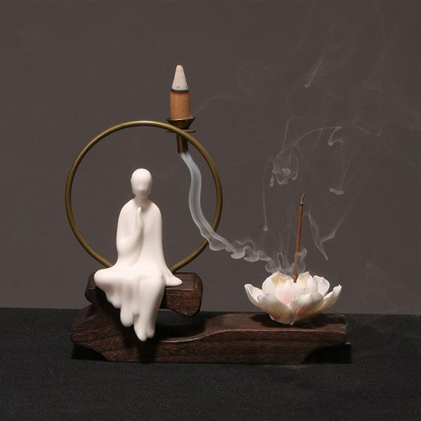 fragrance lamps creative chinese ceramic ornaments household backflow incense burner sandalwood stick wood holder
fragrance lamps creative chinese ceramic ornaments household backflow incense burner sandalwood stick wood holder