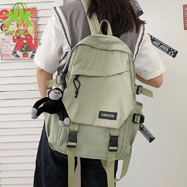 backpack casual waterproof nylon women large capacity solid color men travel bag college schoolbag lapbackpacks
backpack casual waterproof nylon women large capacity solid color men travel bag college schoolbag lapbackpacks
