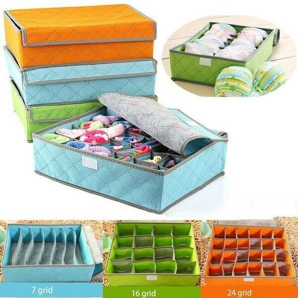 storage drawers multi-size foldable boxes underwear closet drawer divider lidded organizer for ties socks bra underwea
storage drawers multi-size foldable boxes underwear closet drawer divider lidded organizer for ties socks bra underwea