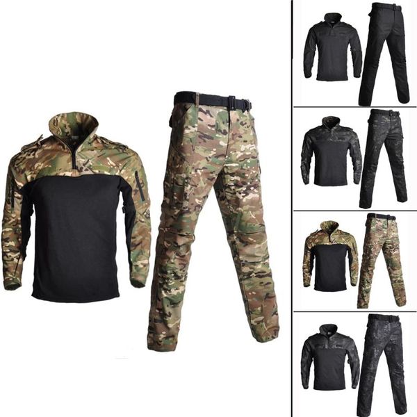 military tactical army combat uniform outdoor cs game sniper clothing camouflage shirts + pants set sets hunting, Camo
military tactical army combat uniform outdoor cs game sniper clothing camouflage shirts + pants set sets hunting, Camo