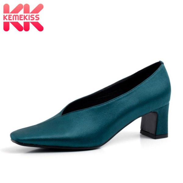 dress shoes kemekiss women pumps real leather slip on solid color thick heel party lady office daily female footwear size 34-43, Black
dress shoes kemekiss women pumps real leather slip on solid color thick heel party lady office daily female footwear size 34-43, Black