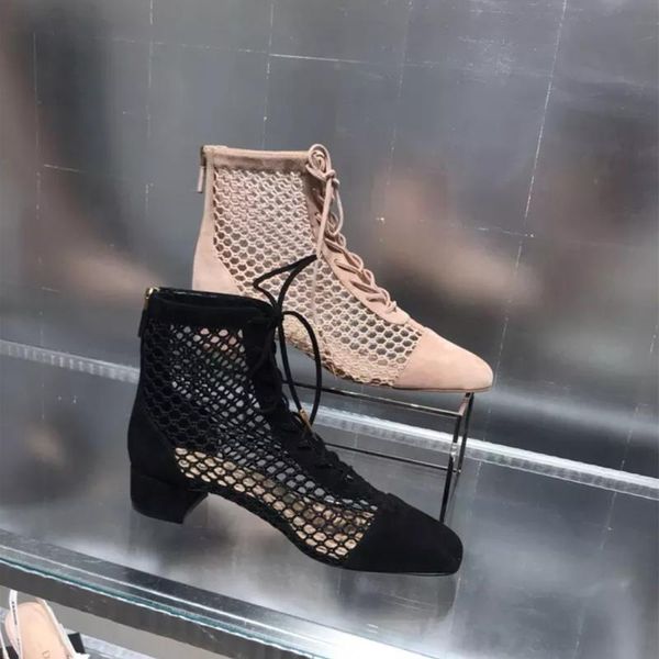 boots carpaton summer thick heels woman round toe mesh grid cutouts ankle lace-up high heel shoes black nude
boots carpaton summer thick heels woman round toe mesh grid cutouts ankle lace-up high heel shoes black nude