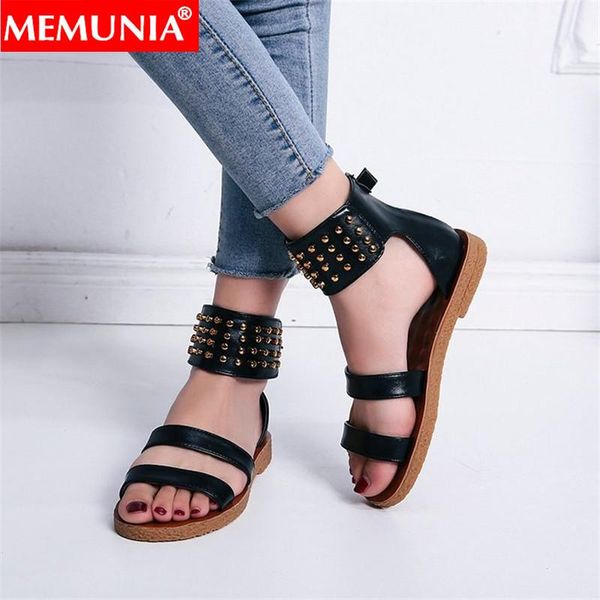 big size 35-42 summer sandals buckle ladies shoes rivet flat with comfortable zip women 2021, Black
big size 35-42 summer sandals buckle ladies shoes rivet flat with comfortable zip women 2021, Black