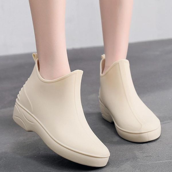 boots women water leather rain shoes waterproof thick sole fashion sneakers zapatos mujer female ankle womens short, Black
boots women water leather rain shoes waterproof thick sole fashion sneakers zapatos mujer female ankle womens short, Black