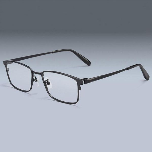ultralight titanium frame glasses for men business style with spring hinges full rim rectangles eyewear selling fashion sunglasses frames, Black
ultralight titanium frame glasses for men business style with spring hinges full rim rectangles eyewear selling fashion sunglasses frames, Black