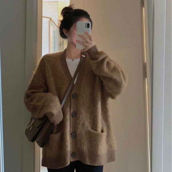 women's hoodies & sweatshirts 2021 autumn gentle style salt age reducing sweater caramel loose female, Black
women's hoodies & sweatshirts 2021 autumn gentle style salt age reducing sweater caramel loose female, Black