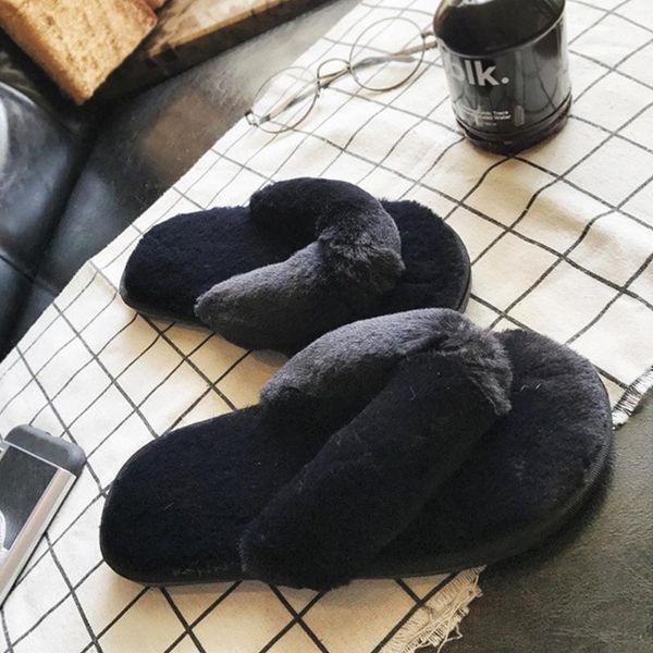 slippers winter fashion women home faux fur warm shoes woman slip on flats female flip flops pink plus size, Black
slippers winter fashion women home faux fur warm shoes woman slip on flats female flip flops pink plus size, Black