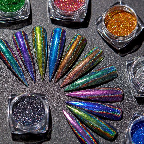 nail glitter 14pcs/set gradient shiny set powder laser sparkly art chrome pigment silver diy decoration kit, Silver;gold
nail glitter 14pcs/set gradient shiny set powder laser sparkly art chrome pigment silver diy decoration kit, Silver;gold