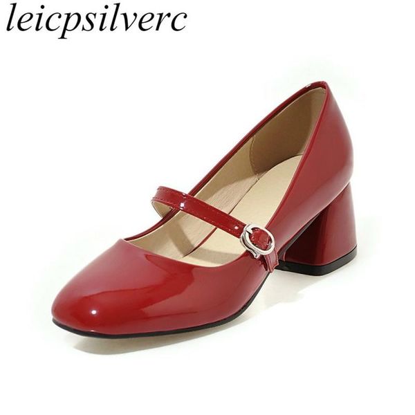 dress shoes women pumps med heel patent leather square toe buckle strap 2021summer sweet fashion casual wedding office black white
dress shoes women pumps med heel patent leather square toe buckle strap 2021summer sweet fashion casual wedding office black white