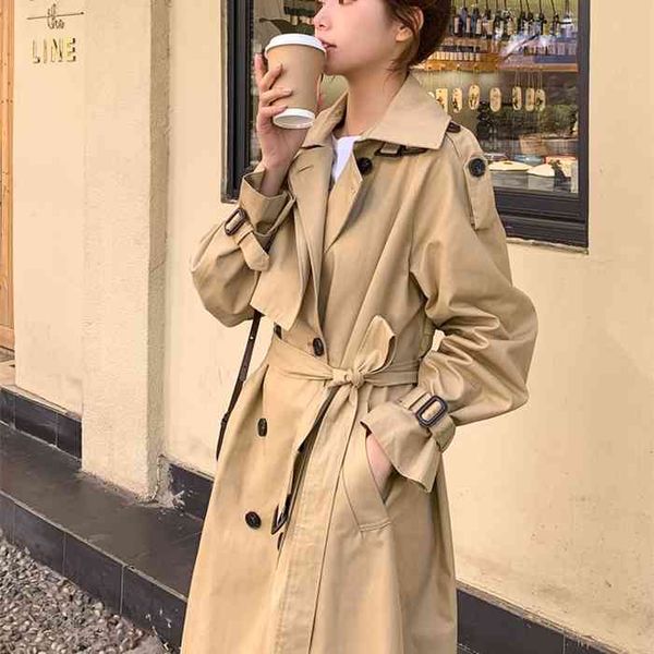 brand new spring autumn women trench long double-breasted with belts flaps england style duster coat cloak female outerwear, Black
brand new spring autumn women trench long double-breasted with belts flaps england style duster coat cloak female outerwear, Black