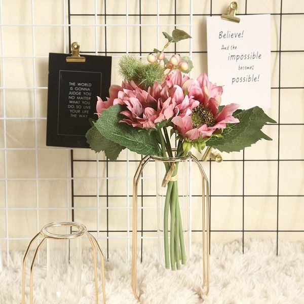 decorative flowers & wreaths 1pc sunflower simulation bouquet home decoration artificial silk ornaments wedding holding flower plant wall fa
decorative flowers & wreaths 1pc sunflower simulation bouquet home decoration artificial silk ornaments wedding holding flower plant wall fa
