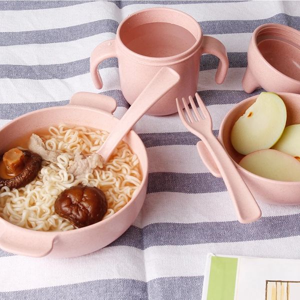 5pcs set children tableware baby dishes plate bowl cup fork spoon dinnerware feeding set food container cutlery set
5pcs set children tableware baby dishes plate bowl cup fork spoon dinnerware feeding set food container cutlery set