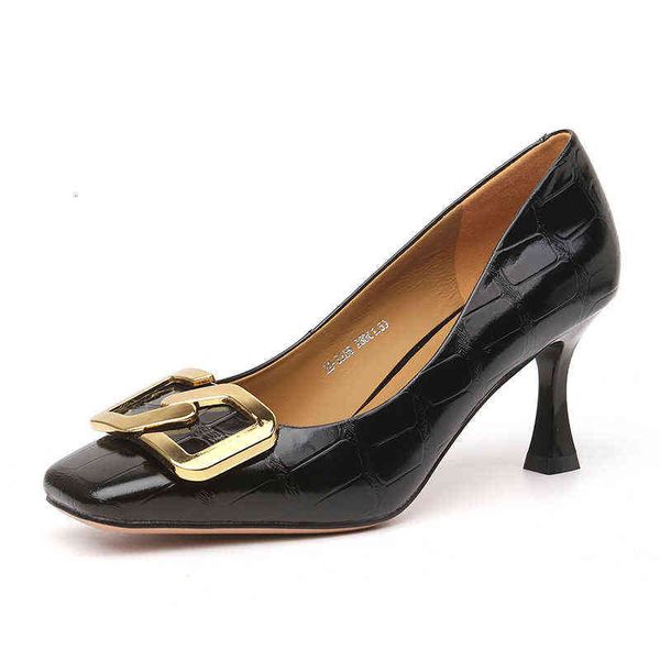 high heels women's leather sho in autumn 2021 pointed thin net red fashion single women, Black;white
high heels women's leather sho in autumn 2021 pointed thin net red fashion single women, Black;white