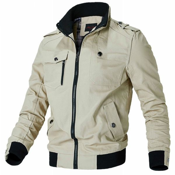 men's jackets 2021 solid military jacket of men spring cotton multi-pocket bomber thin men's s fit m-4xl, Black;brown
men's jackets 2021 solid military jacket of men spring cotton multi-pocket bomber thin men's s fit m-4xl, Black;brown