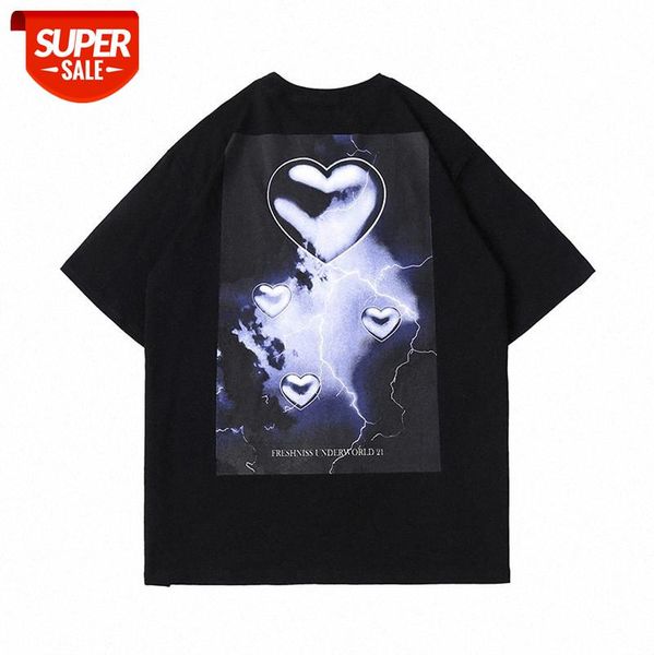 spring european and american high street t-shirt fashion brand loose eyeball print short-sleeved tee male #zc8x, White;black
spring european and american high street t-shirt fashion brand loose eyeball print short-sleeved tee male #zc8x, White;black