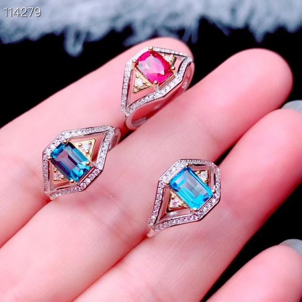 cluster rings 925 sterling silver natural blue z garnet girl ring translucent pure geometric square support detection, Golden;silver
cluster rings 925 sterling silver natural blue z garnet girl ring translucent pure geometric square support detection, Golden;silver