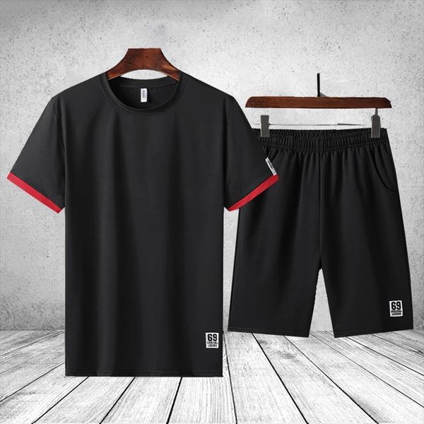 brand solid sportswear summer men tracksuit sets t shirts shorts casual track suit male gyms sweatshirt 2 piece set 4xl, Gray
brand solid sportswear summer men tracksuit sets t shirts shorts casual track suit male gyms sweatshirt 2 piece set 4xl, Gray