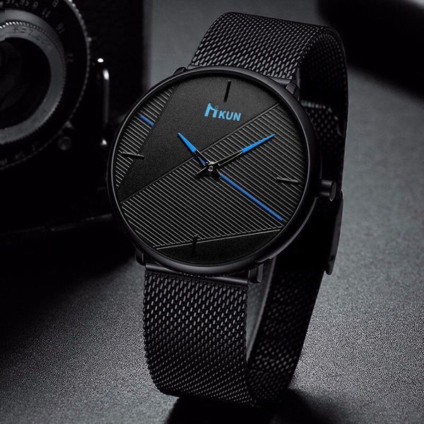 wristwatches minimalist men's fashion ultra thin watches simple men business stainless steel mesh belt quartz watch relogio masculino, Slivery;brown
wristwatches minimalist men's fashion ultra thin watches simple men business stainless steel mesh belt quartz watch relogio masculino, Slivery;brown