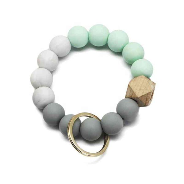 new arrival silicone beads bracelets & bangl with pu tassel key chain for women, Golden;silver
new arrival silicone beads bracelets & bangl with pu tassel key chain for women, Golden;silver