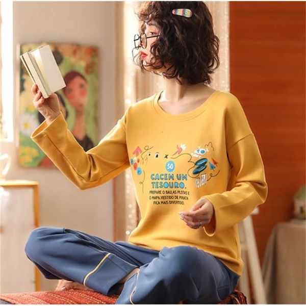 women's sleepwear fdfklak cotton sleepwear autumn winter pajamas set long sleeve cute student's nightwear pijamas spring home clot, Black;red
women's sleepwear fdfklak cotton sleepwear autumn winter pajamas set long sleeve cute student's nightwear pijamas spring home clot, Black;red