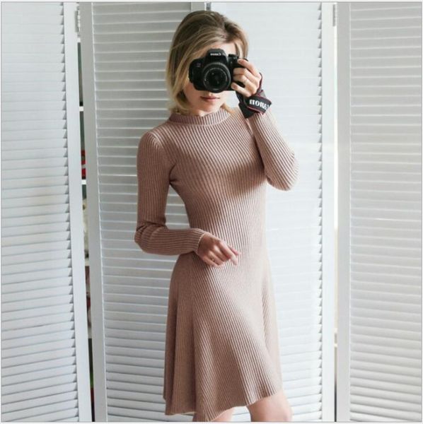 casual dresses elegant winter autumn dress 2021 for women a-line o-neck solid vintage vestidos, Black;gray
casual dresses elegant winter autumn dress 2021 for women a-line o-neck solid vintage vestidos, Black;gray