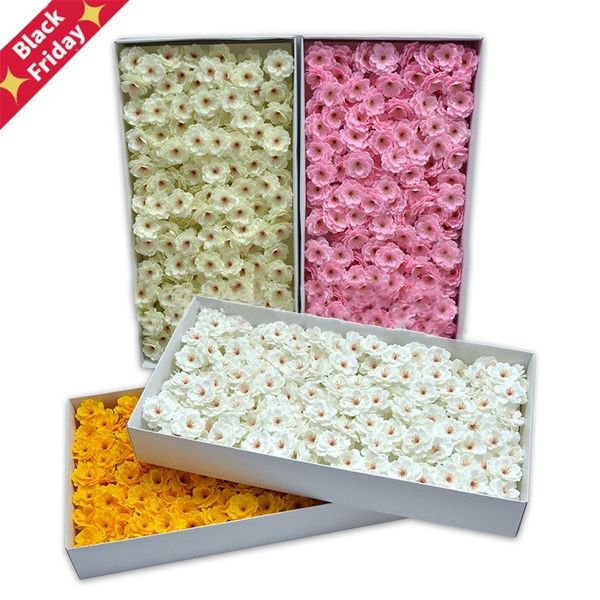 decorative flowers & wreaths 50pcs artificial cherry blossom soap head valentine's day gift bridal petals wedding party home diy decora
decorative flowers & wreaths 50pcs artificial cherry blossom soap head valentine's day gift bridal petals wedding party home diy decora