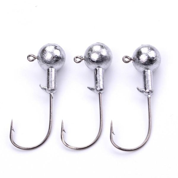fishing hooks natural color lead head hook 1-10g fish worm special-purpose jig perch jig002
fishing hooks natural color lead head hook 1-10g fish worm special-purpose jig perch jig002