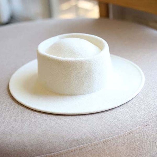 british fashion hat winter wool flat korean dome wide brim concave tweed 2021, Blue;gray
british fashion hat winter wool flat korean dome wide brim concave tweed 2021, Blue;gray
