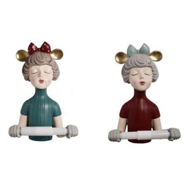 nordic bow-knot girl statue roll paper towel holder resin tissue tube wall hanging rack napkin decor toilet holders
nordic bow-knot girl statue roll paper towel holder resin tissue tube wall hanging rack napkin decor toilet holders
