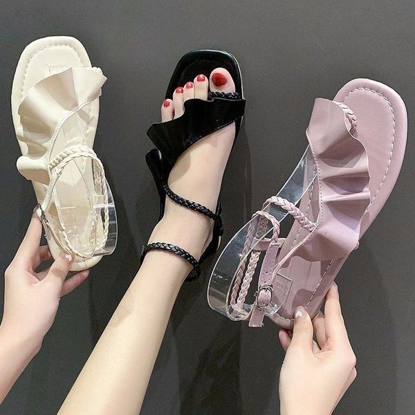 sandals buckle strap beige heeled 2021 summer clear shoes large size black flat girls fashion big low comfort solid rome fab 
sandals buckle strap beige heeled 2021 summer clear shoes large size black flat girls fashion big low comfort solid rome fab