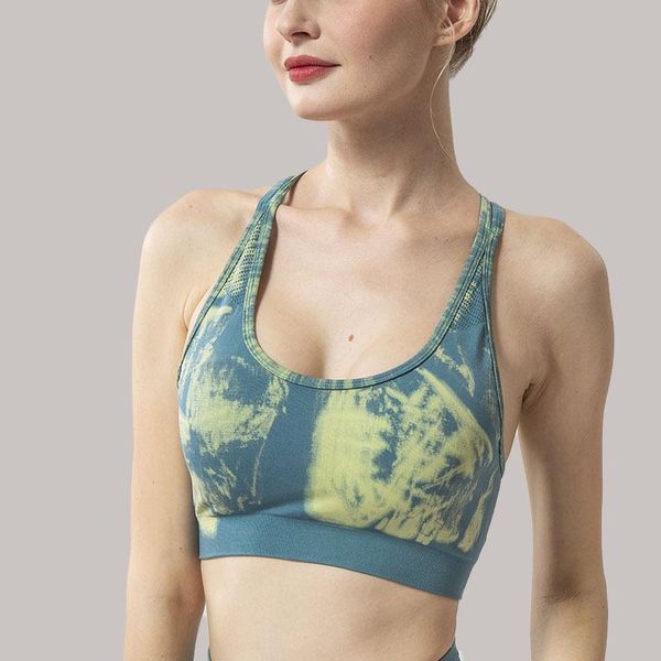 yoga outfit sports bra seamless beautiful back vest printing tie-dye underwear chest fitness clothes women comfortable workout
yoga outfit sports bra seamless beautiful back vest printing tie-dye underwear chest fitness clothes women comfortable workout