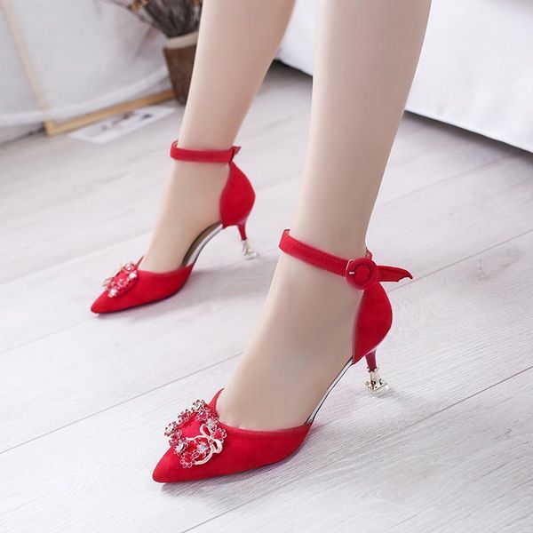 dress shoes summer wedding for women bride high heels 2021 femme party stiletto crystal lady casual night club red sandals, Black
dress shoes summer wedding for women bride high heels 2021 femme party stiletto crystal lady casual night club red sandals, Black