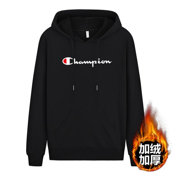 autumn and winter new men's plush thickened sweater hooded bottomed shirt loose fashion versatile printed young men, Black
autumn and winter new men's plush thickened sweater hooded bottomed shirt loose fashion versatile printed young men, Black
